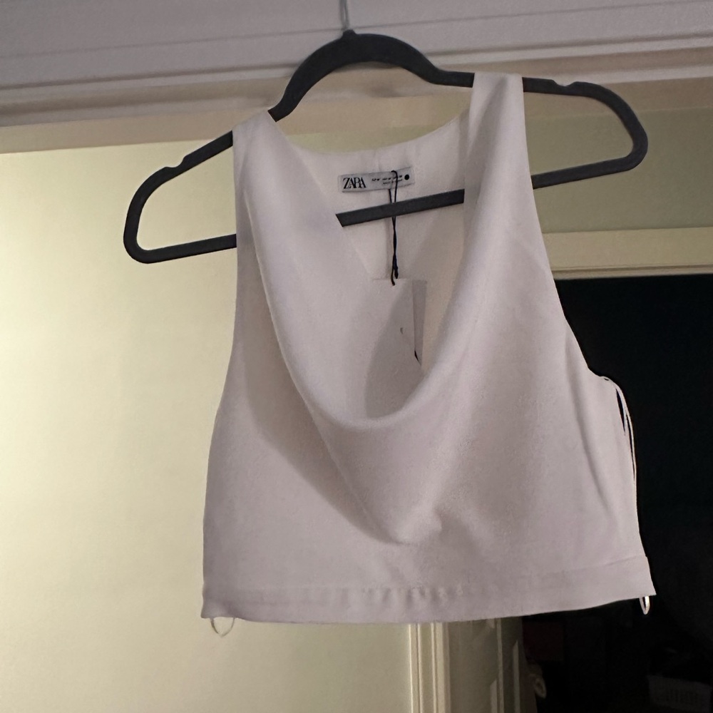 White Zara Top